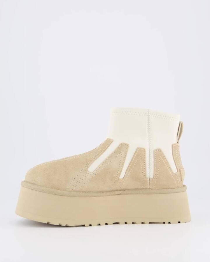 Ugg Klassieke Mini Sunwave Dameslaarzen Beige Dames