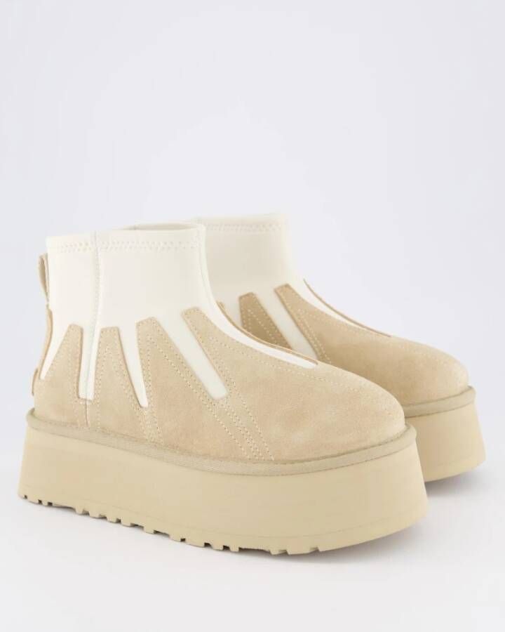 Ugg Klassieke Mini Sunwave Dameslaarzen Beige Dames