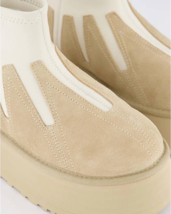 Ugg Klassieke Mini Sunwave Dameslaarzen Beige Dames