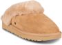 UGG Pantoffels Dames Sloffen Instappers Suède Harde zool Dichte hiel 1130876 Cognac - Thumbnail 15