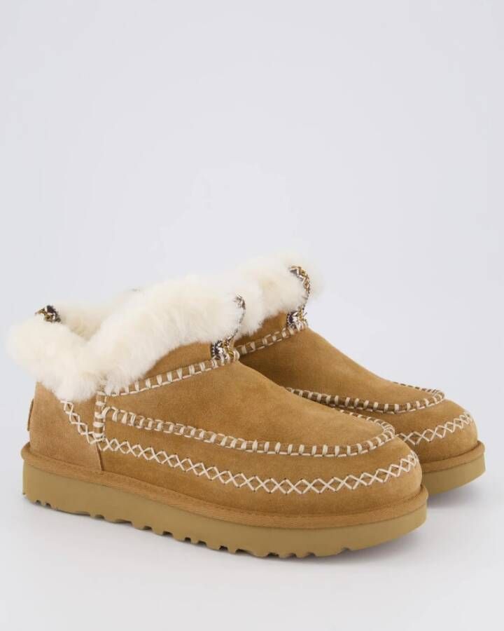 Ugg Klassieke Ultra Mini Alpine Laarzen Beige Dames