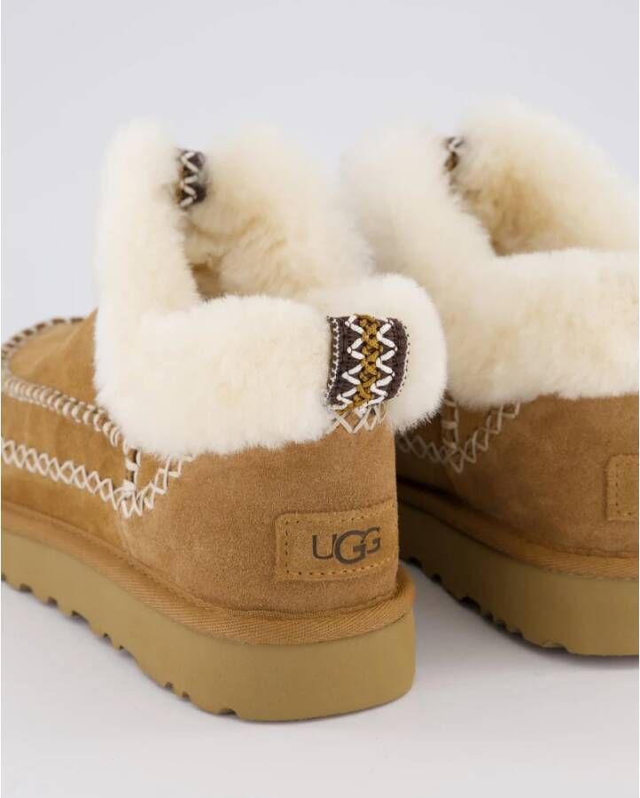 Ugg Klassieke Ultra Mini Alpine Laarzen Beige Dames