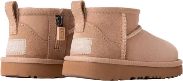 Ugg Klassieke Ultra Mini Enkellaarzen Brown Dames