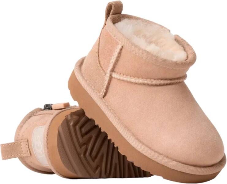 Ugg Klassieke Ultra Mini Enkellaarzen Brown Dames