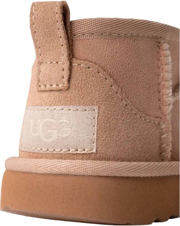 Ugg Klassieke Ultra Mini Enkellaarzen Brown Dames