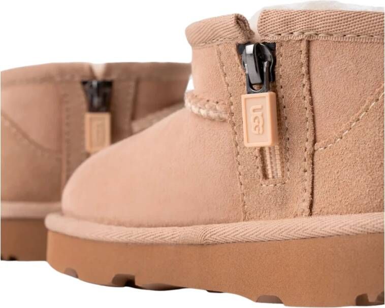 Ugg Klassieke Ultra Mini Enkellaarzen Brown Dames