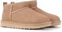 Ugg Klassieke Ultra Mini Sheepskin Laarzen Beige Dames - Thumbnail 3