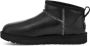 UGG Vachtlaarzen Dames Classic Ultra Mini Leather Regenerate Maat: 40 Materiaal: Leer Kleur: Zwart - Thumbnail 2