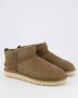 UGG Vachtlaarzen Heren Classic Ultra Mini Maat: 45 Materiaal: Suède Kleur: Taupe - Thumbnail 8