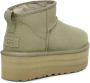 UGG Vachtlaarzen Dames W Classic Ultra Mini Platform Maat: 40 Materiaal: Suède Kleur: Groen - Thumbnail 11