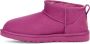 Ugg Paarse Classic Ultra Mini Enkellaarzen Purple Dames - Thumbnail 3