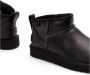 UGG Vachtlaarzen Dames Classic Ultra Mini Leather Regenerate Maat: 37 Materiaal: Leer Kleur: Zwart - Thumbnail 5