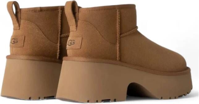 Ugg Klassieke Ultra Mini New Heights Laarzen Brown Dames