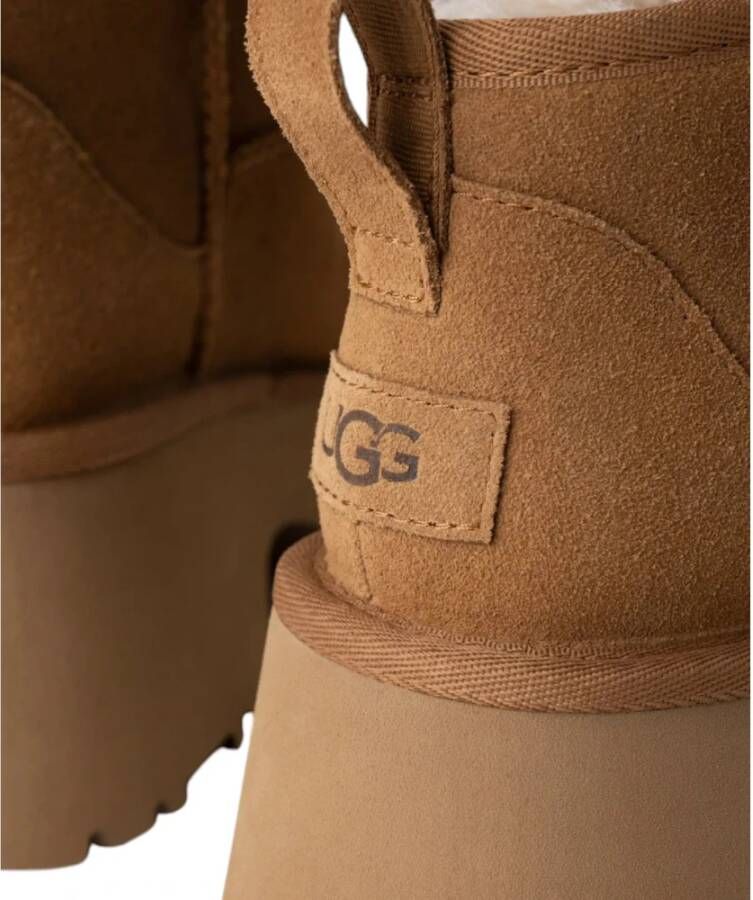 Ugg Klassieke Ultra Mini New Heights Laarzen Brown Dames