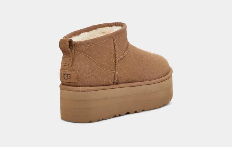 Ugg Klassieke Ultra Mini Platform Chestnut Brown Dames