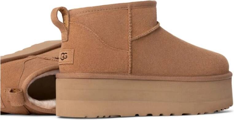 Ugg Klassieke Ultra Mini Platform Laars Brown Dames