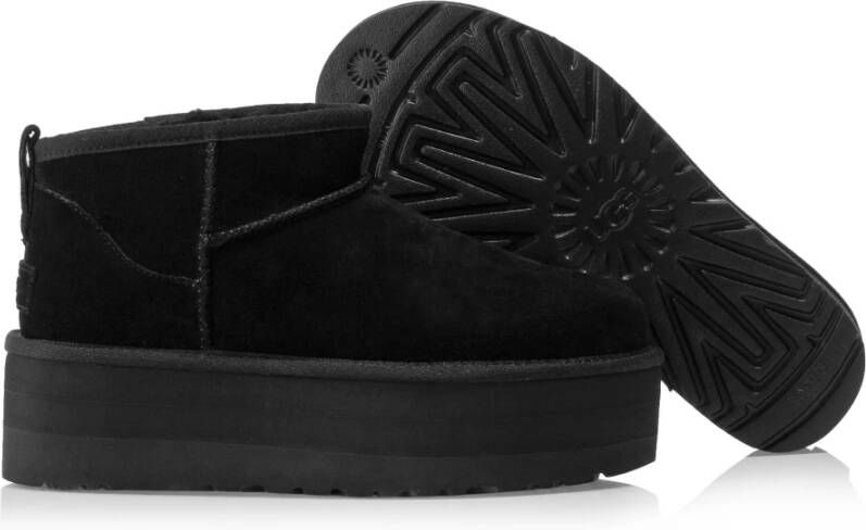 Ugg Klassieke Ultra Mini Platform Laarzen Black Dames