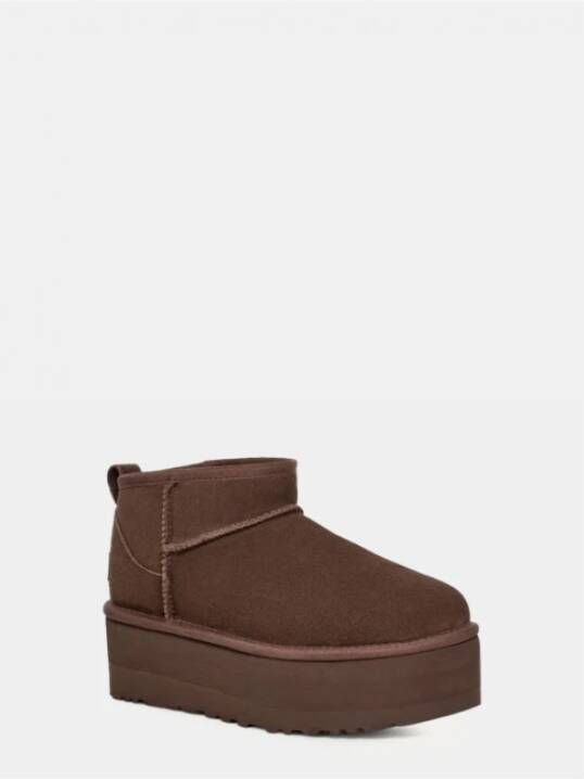 Ugg Klassieke Ultra Mini Platform Laarzen Brown Dames