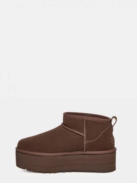 Ugg Klassieke Ultra Mini Platform Laarzen Brown Dames