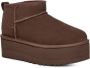 Ugg Klassieke Ultra Mini Platformlaarzen Brown Dames - Thumbnail 2