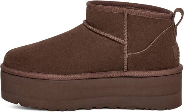 Ugg Klassieke Ultra Mini Platformlaarzen Brown Dames