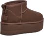 Ugg Klassieke Ultra Mini Platformlaarzen Brown Dames - Thumbnail 4