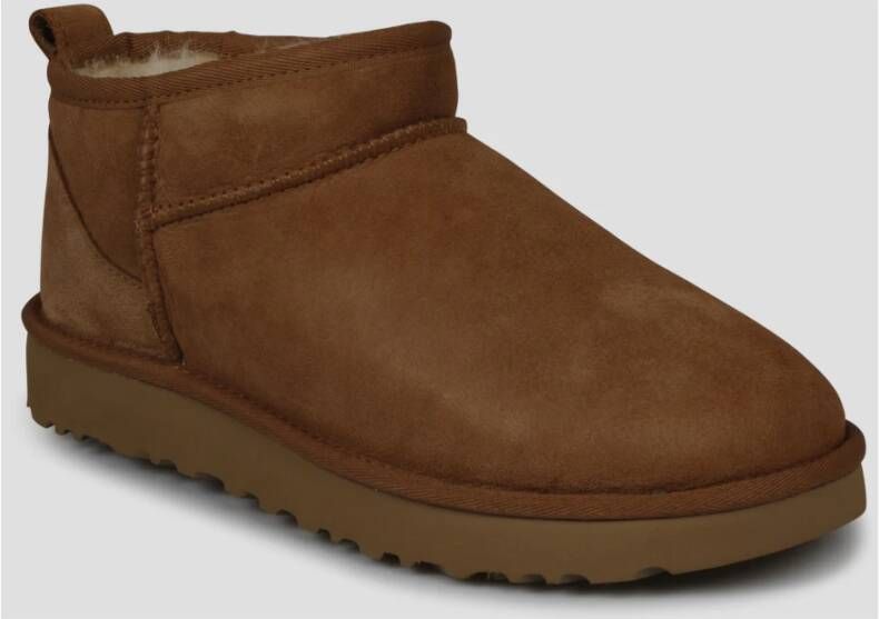 Ugg Klassieke Ultra Mini Suède Laarzen Brown Dames