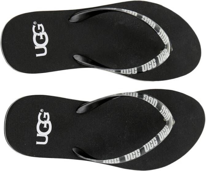 Ugg LA Stijl Grafische Slippers Black Dames