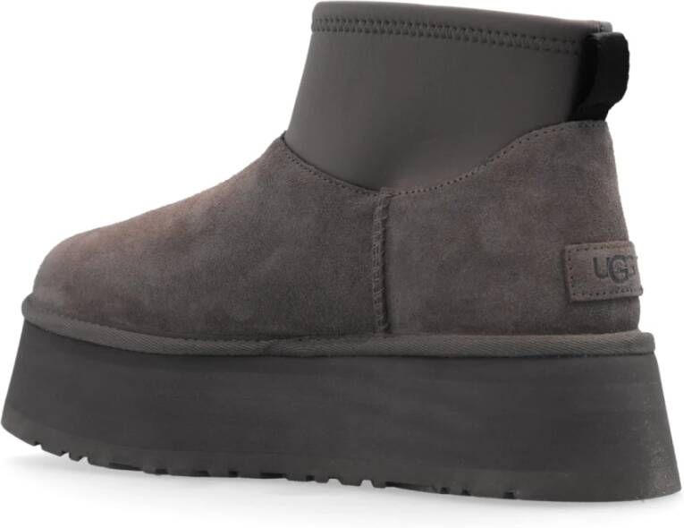 Ugg Laarzen Classic Mini Dipper Gray Dames