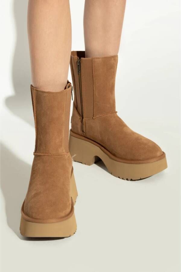 Ugg Laarzen Classic Twin Seam New Heights Beige Dames