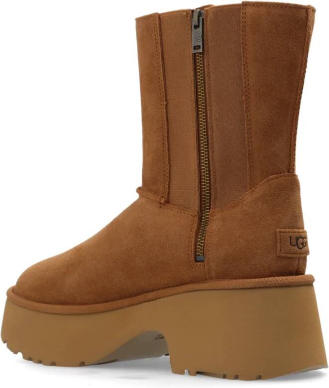 Ugg Laarzen Classic Twin Seam New Heights Beige Dames