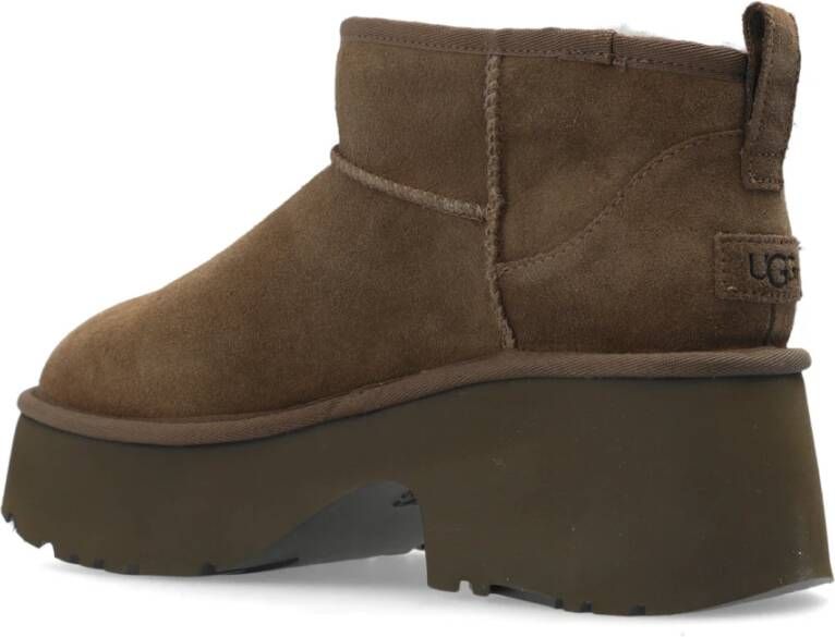 Ugg Laarzen Classic Ultra Mini New Heights Brown Dames