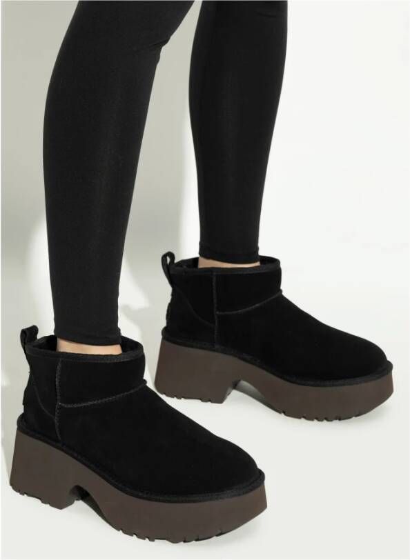 Ugg Laarzen Classic Ultra Mini Nieuwe Hoogten Black Dames