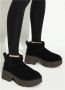 Ugg Zwarte Suède Laarzen met plush™ Voering Black Dames - Thumbnail 4