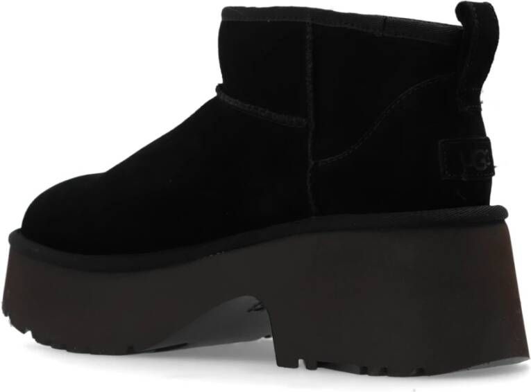 Ugg Laarzen Classic Ultra Mini Nieuwe Hoogten Black Dames