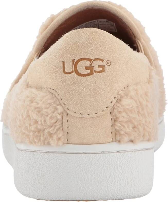 Ugg Lage Profiel Slip-On Shearling Sneakers Beige Dames