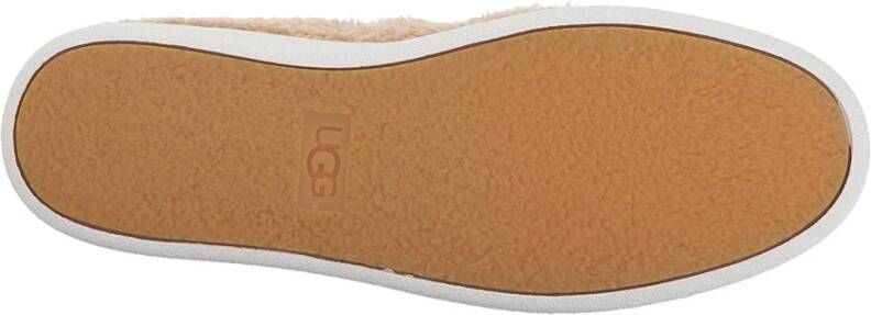 Ugg Lage Profiel Slip-On Shearling Sneakers Beige Dames