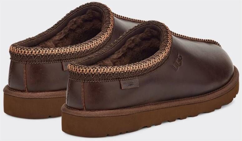 Ugg Leren Bruine Stijlvolle Ciabatta Schoenen Brown Heren