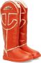 Ugg Logo Tall Crinkle Laarzen Spicy Pumpkin Orange - Thumbnail 2