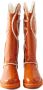 Ugg Logo Tall Crinkle Laarzen Spicy Pumpkin Orange - Thumbnail 4