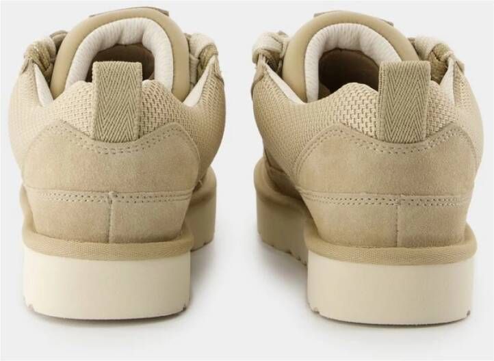 Ugg Lowmel Shearling Sneakers Beige Dames