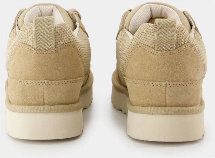 Ugg Lowmel Sneakers Leer Beige Heren