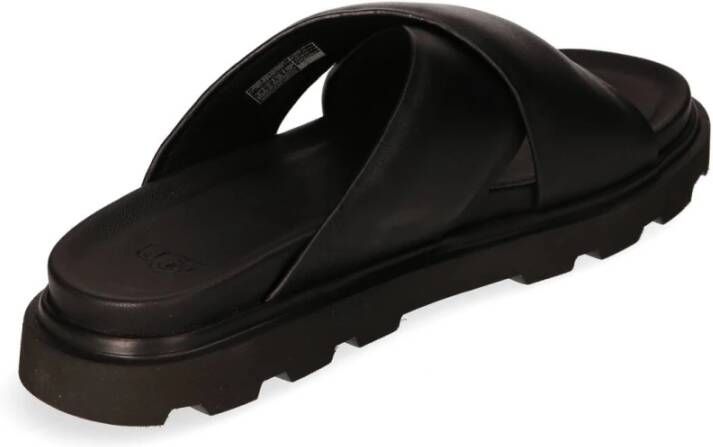 Ugg Luxe Crossband Sandalen Black Dames