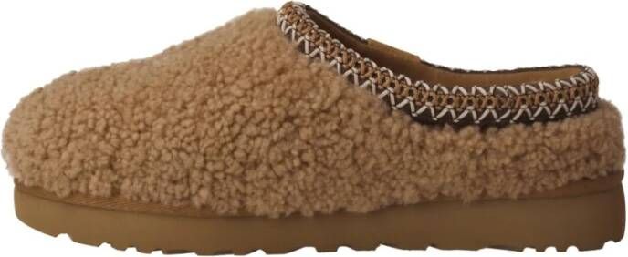 Ugg Maxi Curly Schapenvacht Klomp Kameel Brown Dames