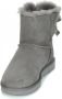 Ugg W Mini Bailey Bow II suede snow boots Grijs Dames - Thumbnail 10