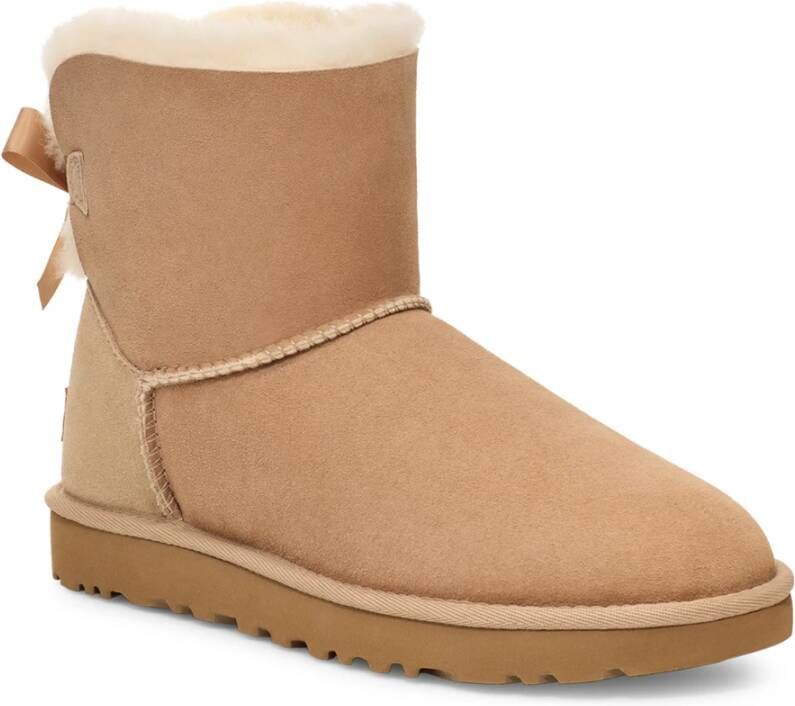 Ugg Mini Bailey Bow II Laarzen Beige Dames