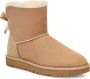 Ugg Mini Bailey Bow II-laars voor dames in Beige - Thumbnail 10