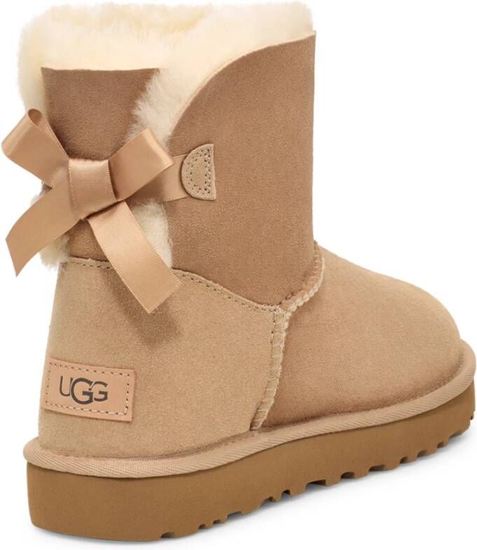 Ugg Mini Bailey Bow II Laarzen Beige Dames