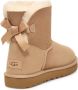 Ugg Mini Bailey Bow II-laars voor dames in Beige - Thumbnail 11