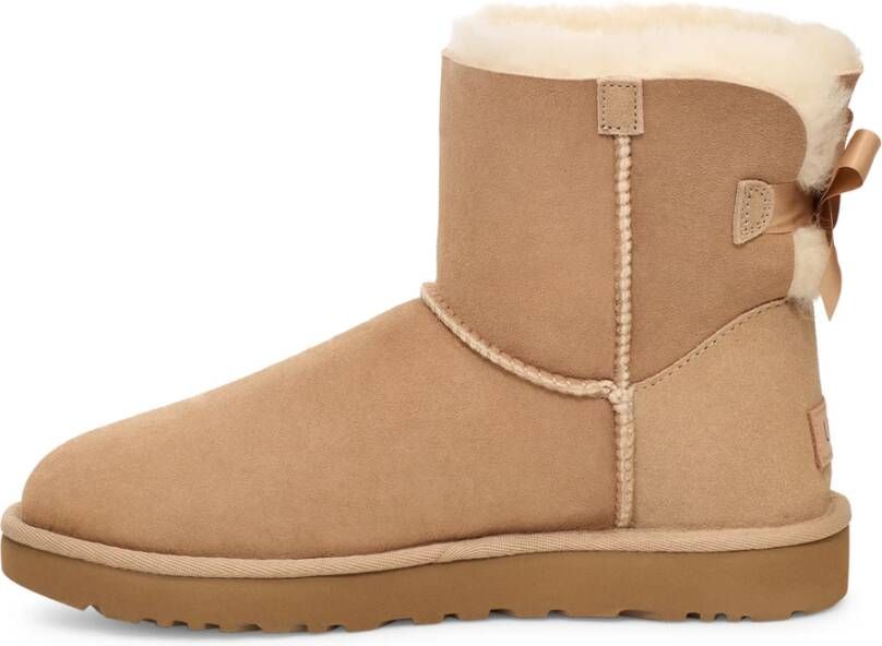 Ugg Mini Bailey Bow II Laarzen Beige Dames